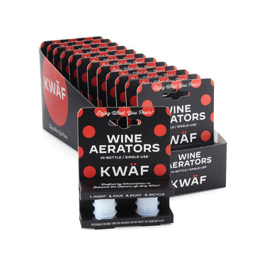 KWÄF Wine Aerators Tray 12 2-Packs ($3.99 a 2 pack)